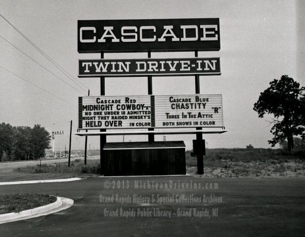 Cascade Drive-In Theatre - From Grand Rapids Library